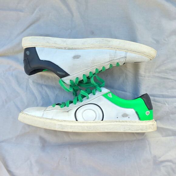 Oliver Cabell Low 1 Sneaker Atomic Women Unisex Distressed Leather EU 41 Italy - Picture 6 of 10